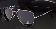 Pánske slnečné okuliare BM  Elegant gray/black