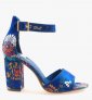 Dámska obuv sandále Espera modré
