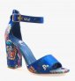 Dámska obuv sandále Espera modré