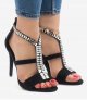 Dámska obuv sandále Greko čierne