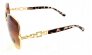Dámske slnečné okuliare MKB leopard/gold + puzdro