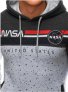 Pánska mikina NASA SEedit sivá