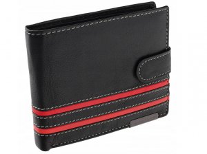 Pánska peňaženka Alfa black/red